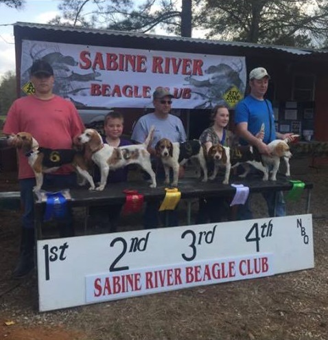 Win 13 inch Females at Sabine River March 18-19 2017